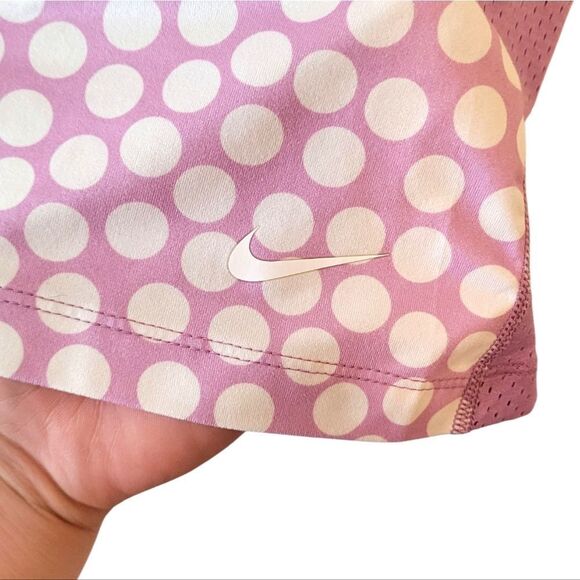 Nike Dri-Fit Women's Light Purple Polka Dot Tank Top Size S - Picture 4 of 6